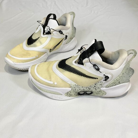 Nike Adapt BB 2.0 Oreo White Black Speckle Auto Lacing Basketball Shoes Size 8.5 - Picture 2 of 16
